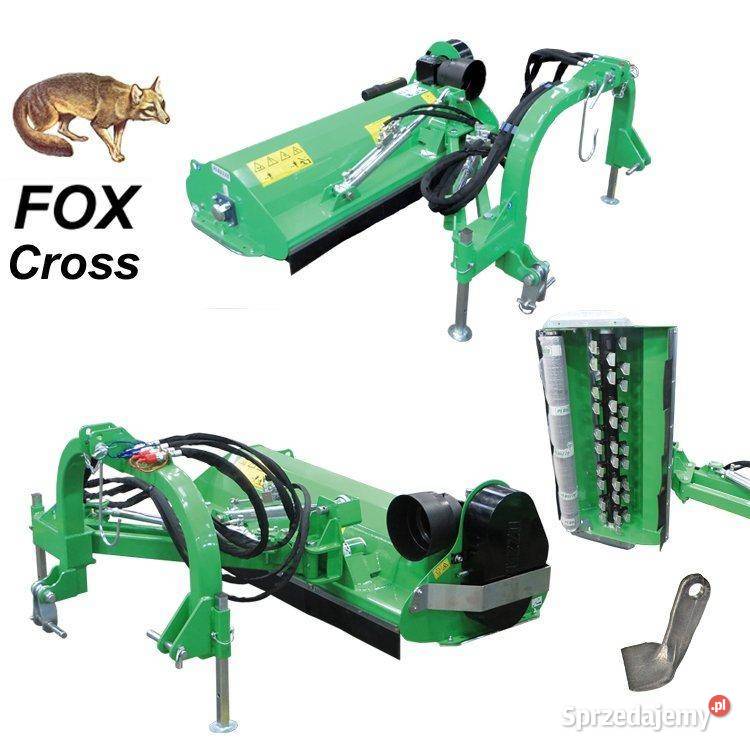 PERUZZO FOX CROSS wychylna tylnoboczna kosiarka Głogoczów