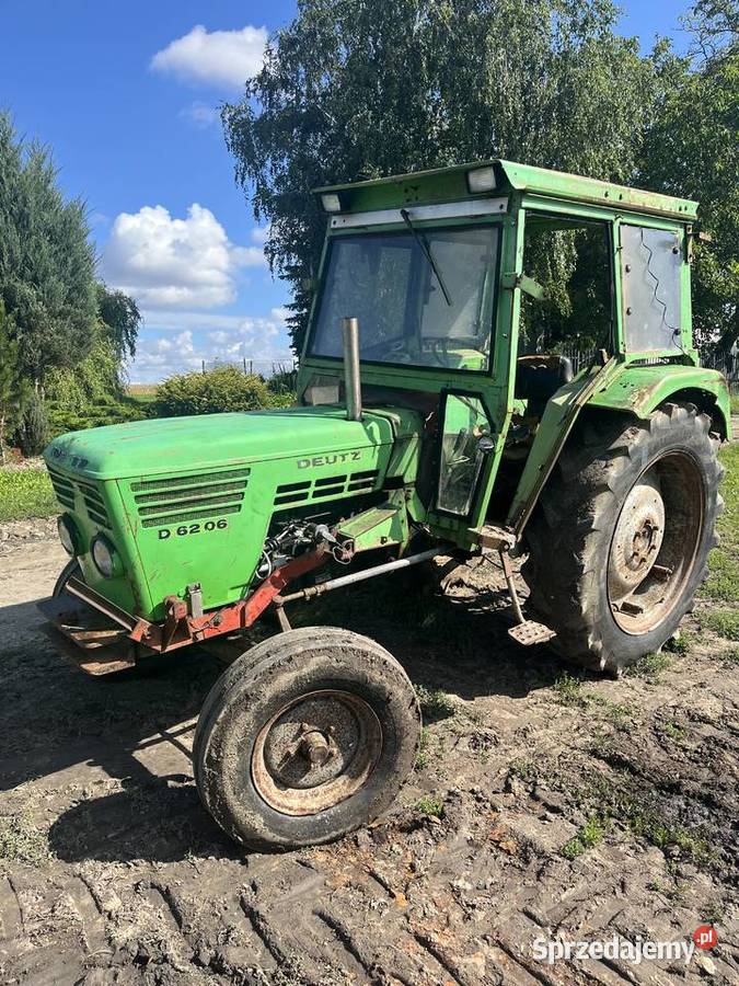 Deutz fahr 7206 kujawsko-pomorskie Radzyń Chełmiński sprzedam
