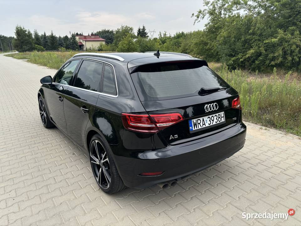 Audi A3 20 TDI Sportback Rok produkcji 2017 Radom