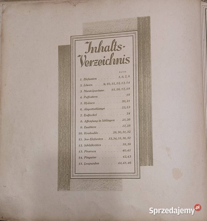 Allbum kolekcjonerski z 1929 r Mit Carl Konin sprzedam