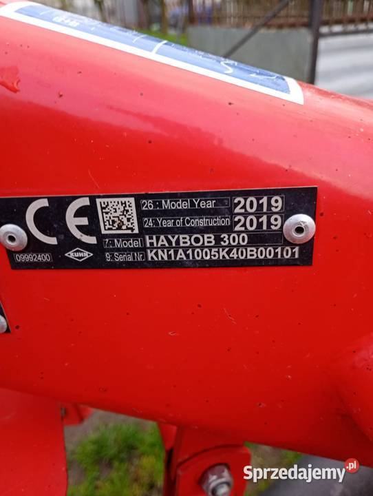 Sprzedam przetrzasarko zgrabiarke KUHN i