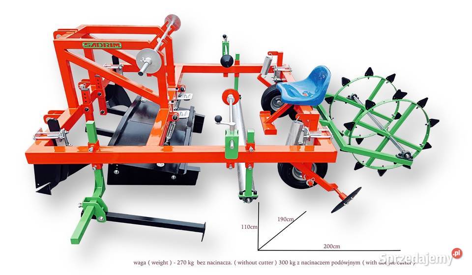Maszyna do formowania zagonów jednorzędowa nieuszkodzony Pozostałe Pozostałe małopolskie