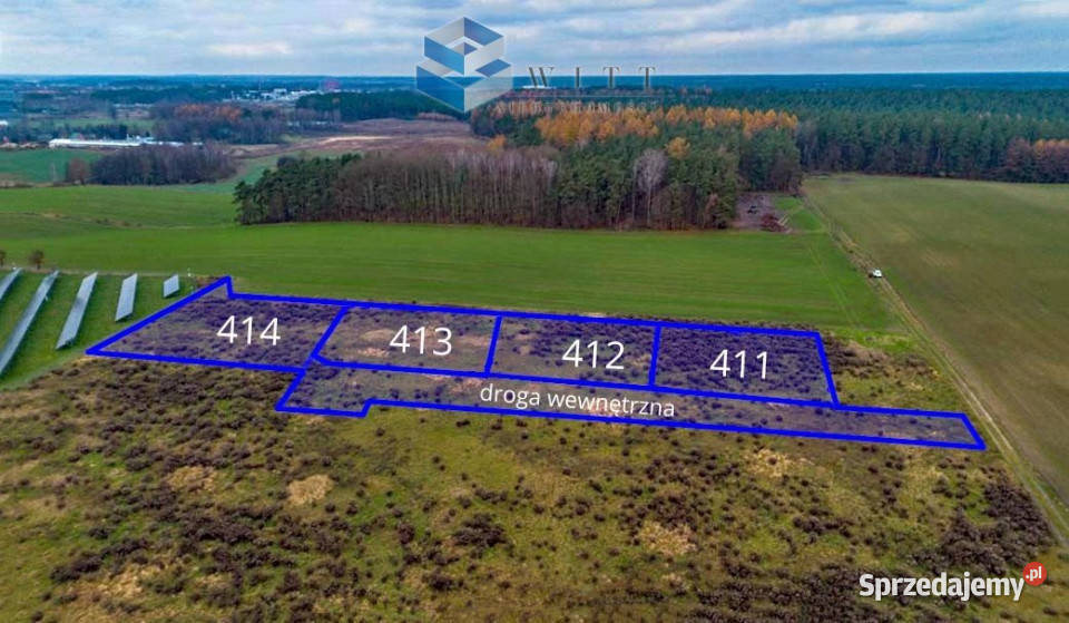 Ogłoszenie grunt 3204m2 Lubajny kanalizacja
