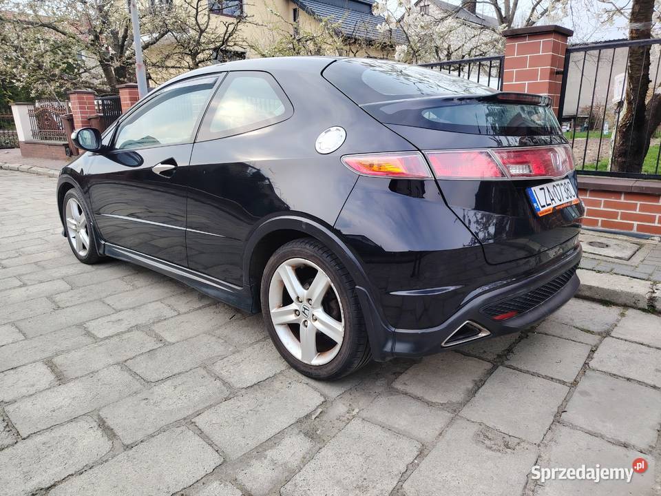 Honda Civic VIII 18 Type S anglik Rok produkcji 2008 lubelskie Zamość