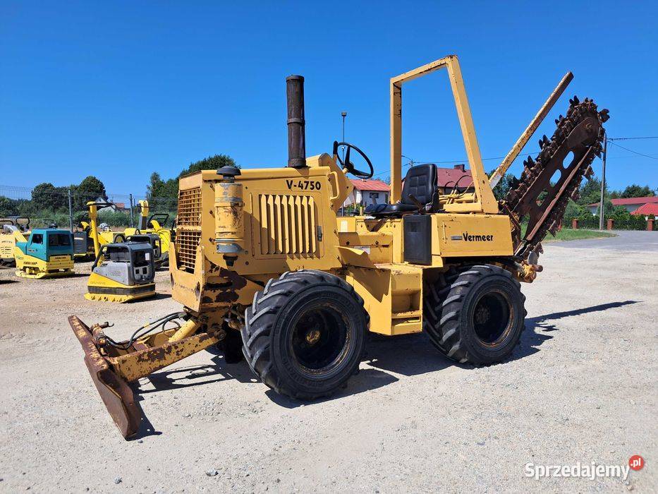 Koparka Łańcuchowa VERMEER V 4750 RT 450 650 dolnośląskie Sułów