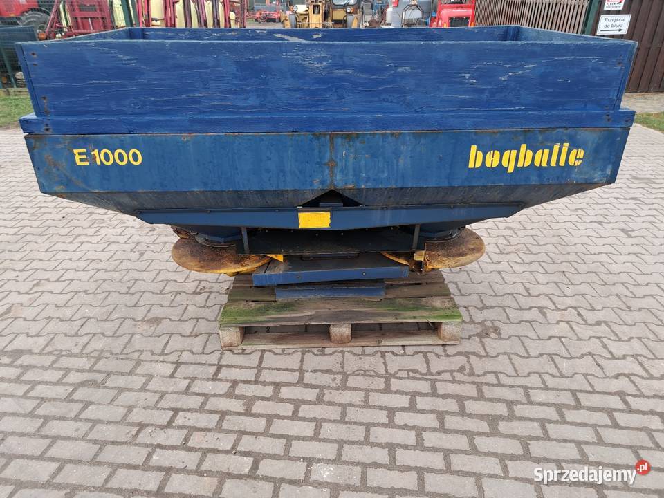 Rozsiewacz Bogballe E 1000 nieuszkodzony kujawsko-pomorskie Piecewo sprzedam