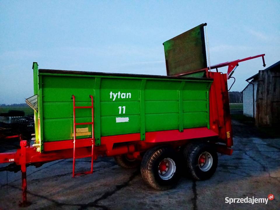 Rozrzutnik tytan 11 łódzkie Sieradz sprzedam