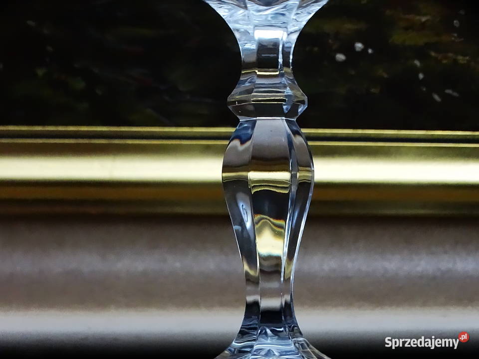 Kieliszki kryształowe zestaw 6 sztuk ręcznie lubelskie Biłgoraj