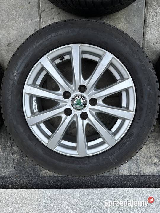 Koła skoda 16 z oponami zimowymi Warszawa