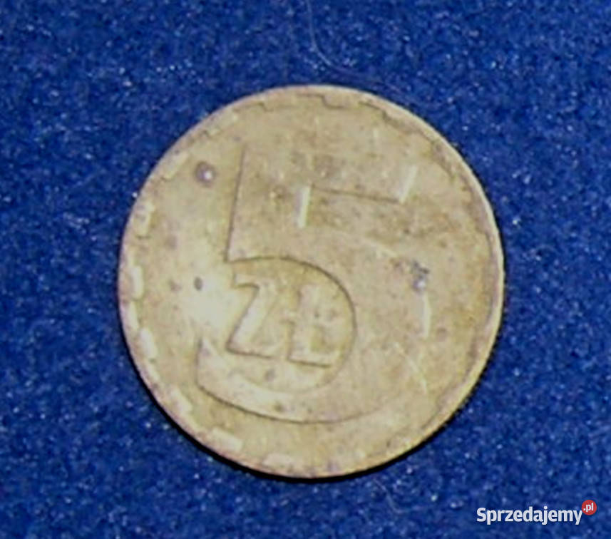 moneta PRL nominał 5 1982rD Bartków