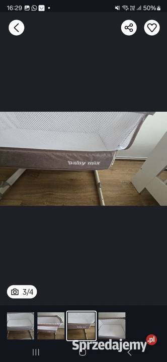 Dostawka łóżeczko turystyczne Dla Dziecka