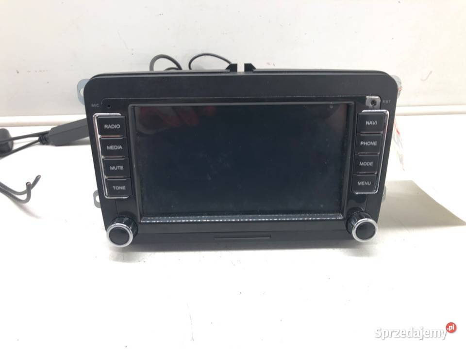 RADIO NAWIGACJA VW SCIROCCO III 0817 ODTWARZACZ osobowe Sprzęt audio fabryczny