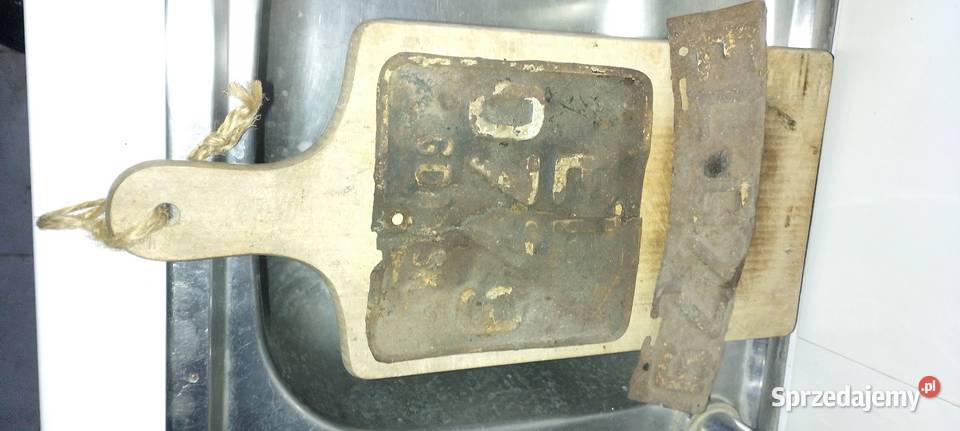 SHL stare dwie tablice rej Gdańsk unikaty Jarosław