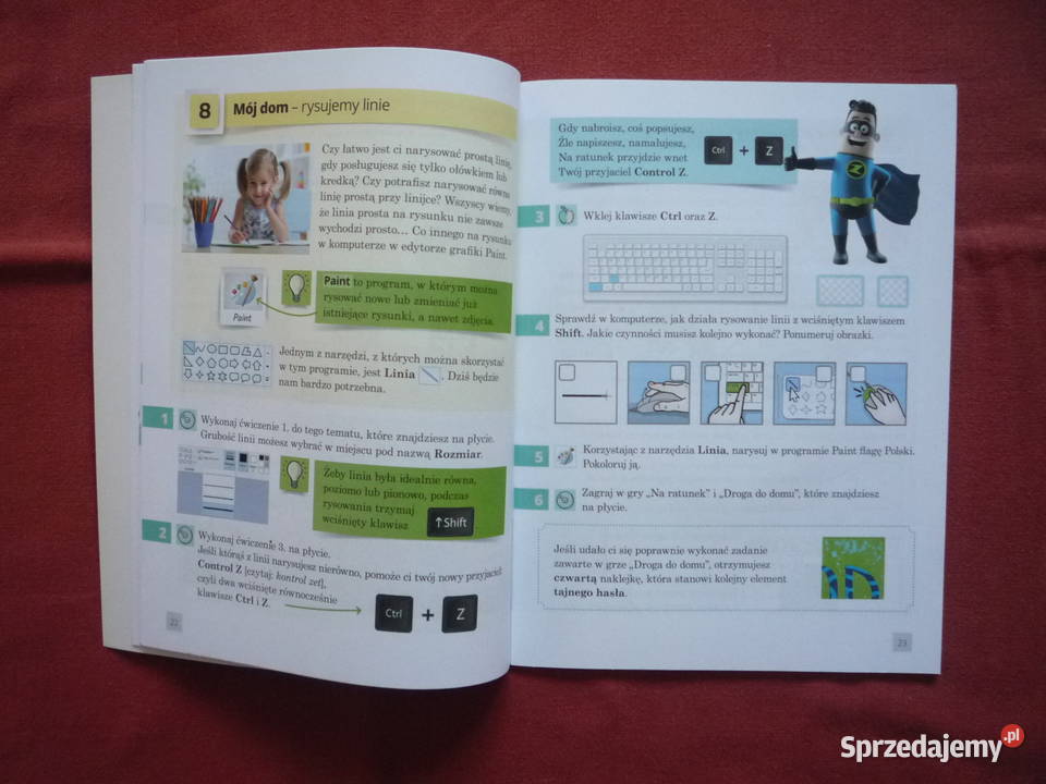 Informatyka Ćwiczenia z płyta CD Klasa 1 Nowa Podręczniki sprzedam