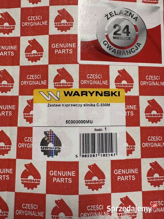 Zestaw naprawczy silnika C330 Orginał Rolnictwo