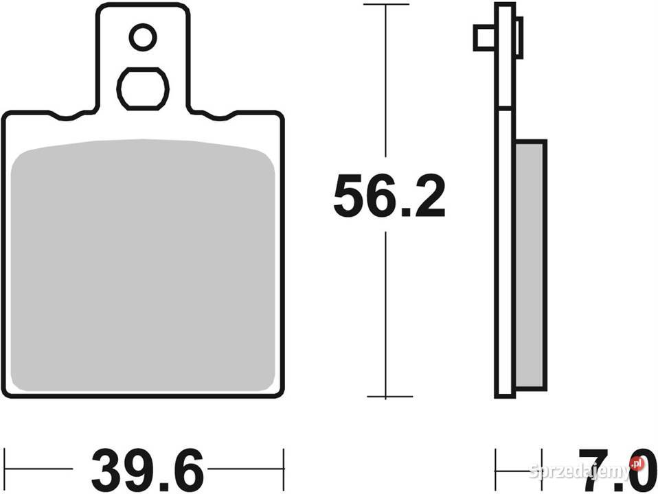 Klocki hamulcowe SBS 519HF SACHS SW Lotus 80 Trzciel