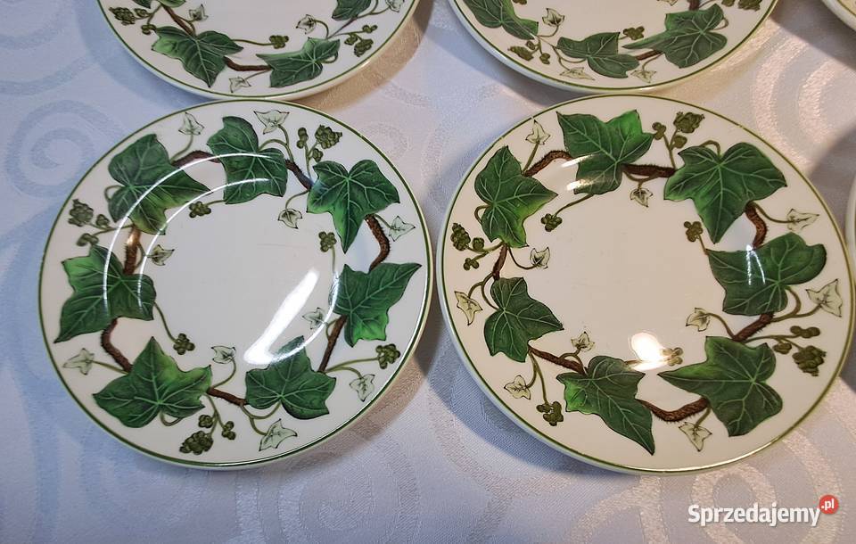 Oryginalny komplet 6 talerzyków Wedgwood lubuskie Strzelce Krajeńskie sprzedam