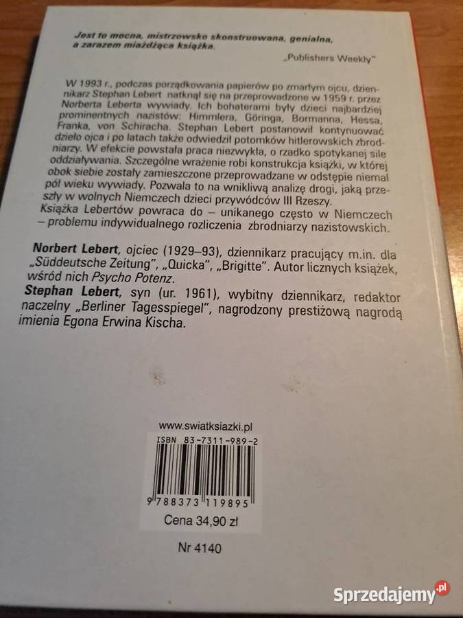 Noszę Jego nazwisko Wrocław sprzedam