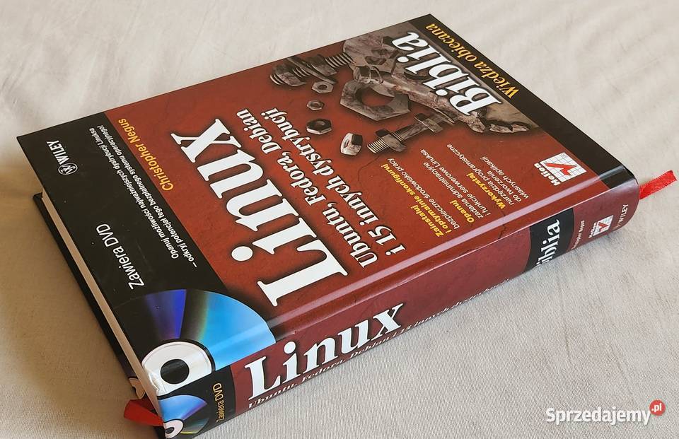 Linux Christopher Negus brak płyty Warszawa