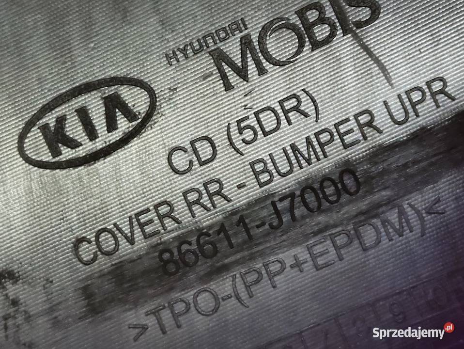 Zderzak Tylny Tył Kia Ceed III HB 86611J7000 Pleszew