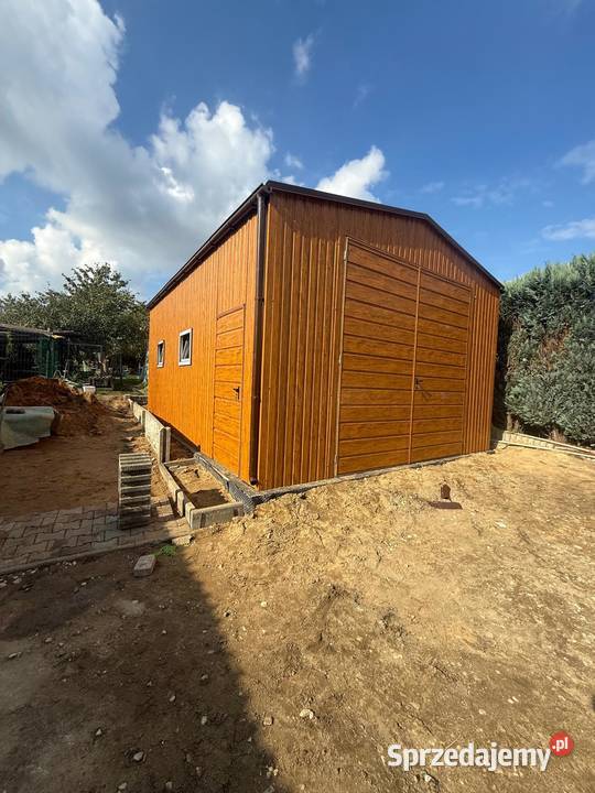 hala blaszana garaż blaszany 7x12 producent 12x6 Rzeszów