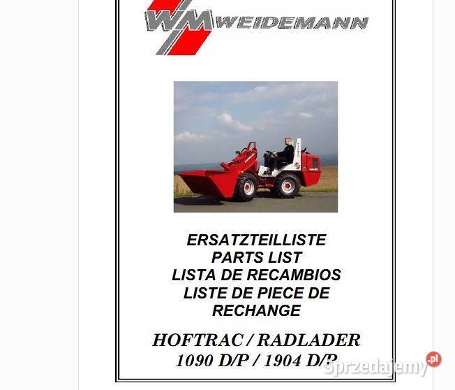 Weidemann Weikotrac 3002 Hoftrac 1090 1904 Kielce