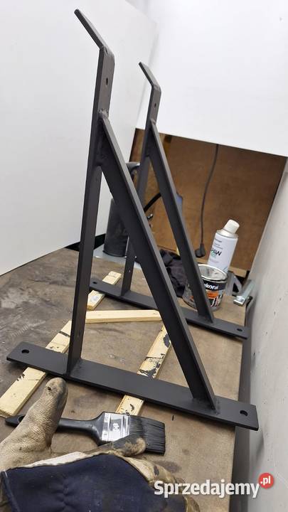 Para Spawane wsporniki stalowe 6mm system Budowa Świebodzice