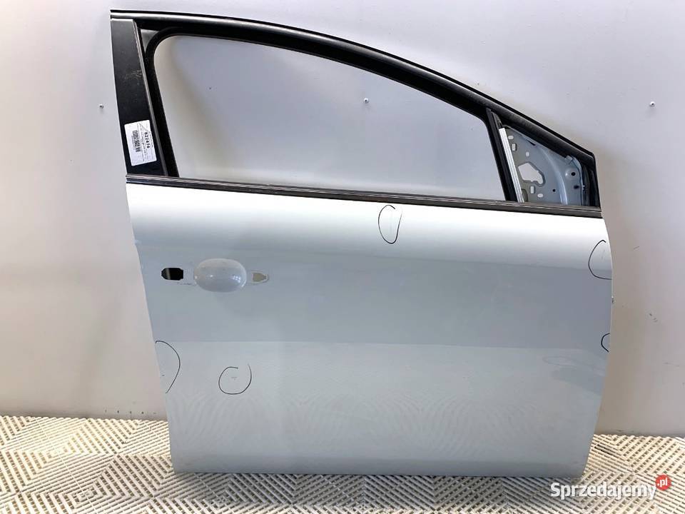 DRZWI PRAWY PRZÓD FIAT BRAVO II Hatchback BIAŁY