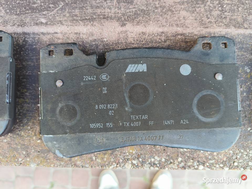 Klocki x5m x6m f95 f96 lekko używane osobowe Klocki hamulcowe mazowieckie Grodzisk Mazowiecki