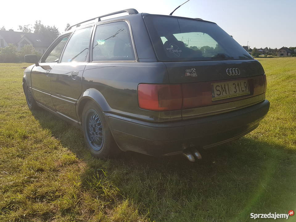 Audi 80 B4 19 TDI SPRAWNA KLIMA OC i PT 042019 welurowa tapicerka Orzesze