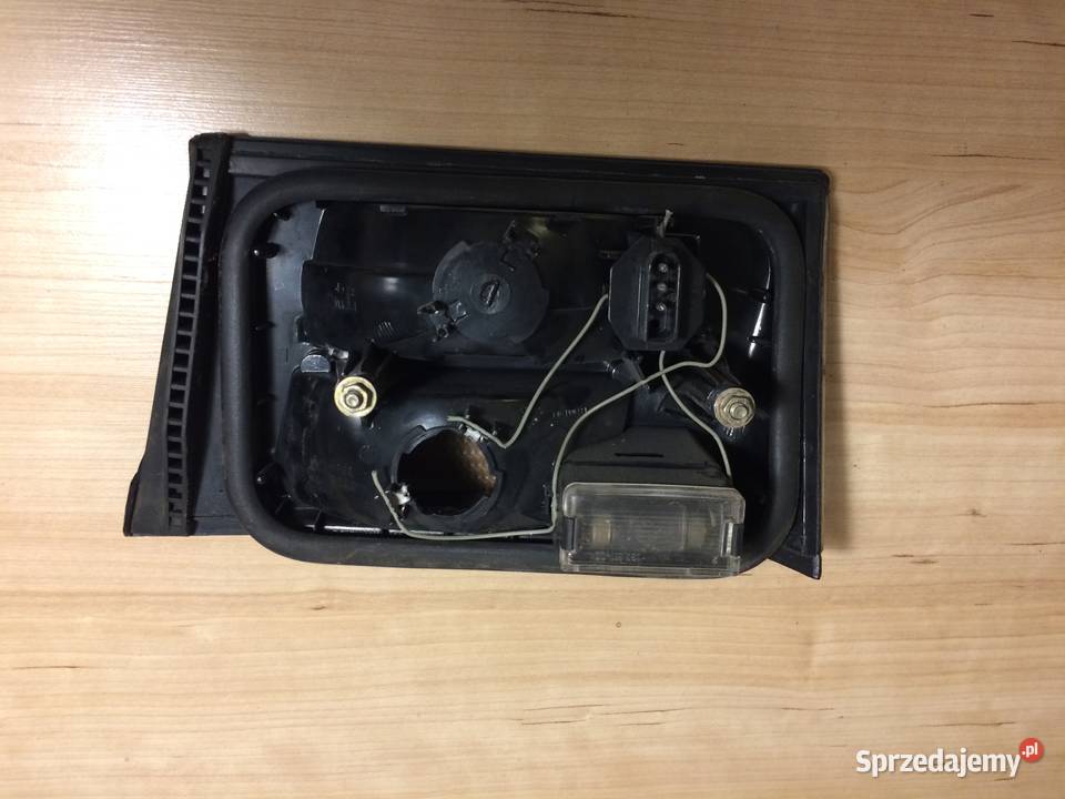 BMW E34 black hella tył tylna małą Wrocław