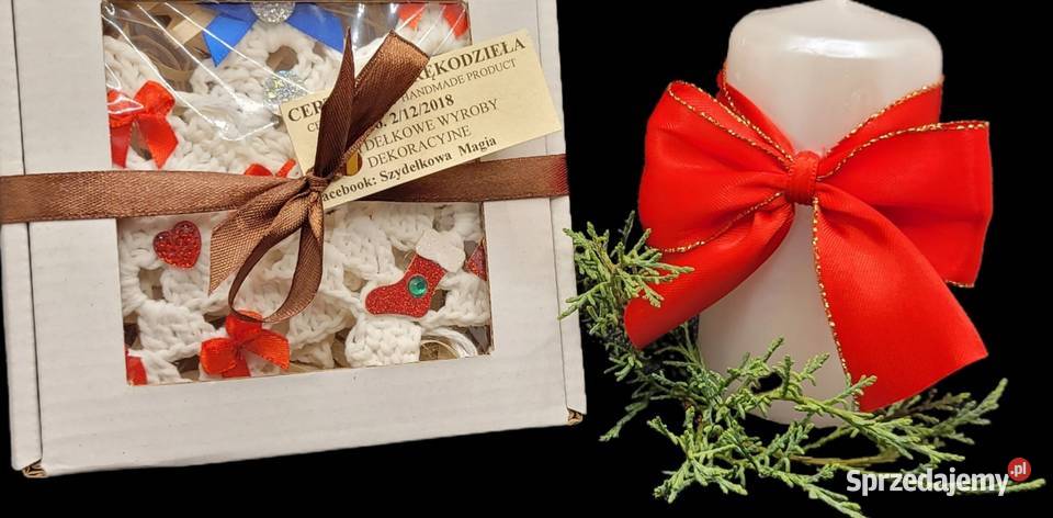 Choinki zawieszki choinkowe 3 wielokolorowy Krzywaczka