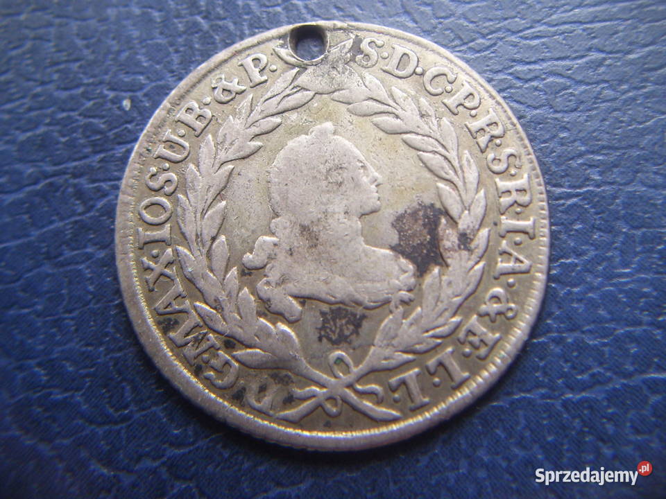 Stare monety 10 krajcarów 1767 Bawaria Niemcy Lesko