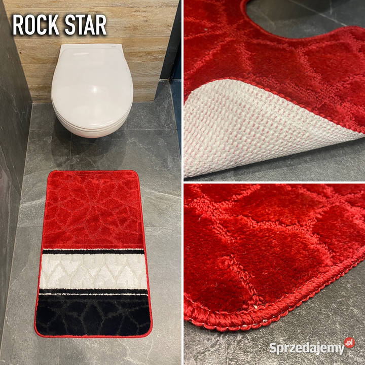 DYWANIK ŁAZIENKOWY 50X80 ROCK STAR Białystok