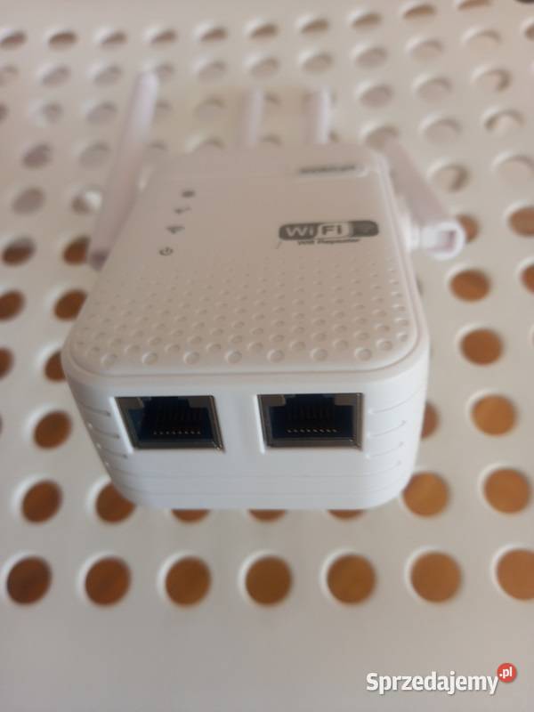 Mocny wzmacniacz sygnału wifi repeater 300mbs Internet i komunikacja Andrespol