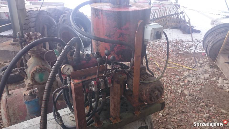 stacja hydrauliczna rozdzielacz 3 sekcyjny raty sprzedam