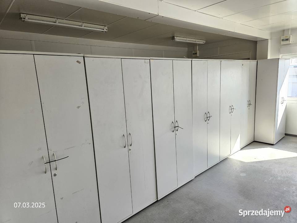 Używane szafy na dokumenty i ubrania Meble Racibórz sprzedam