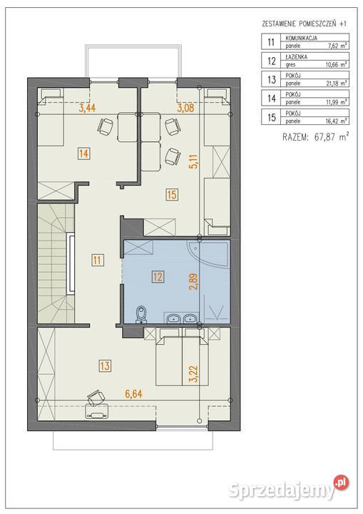 Dom w zabudowie szeregowej Turka os Borek szeregowa