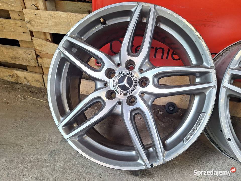 Alufelgi 5x112 18 ET52 AMG Mercedes CLA w176 Mercedes-Benz OE kujawsko-pomorskie Choceń