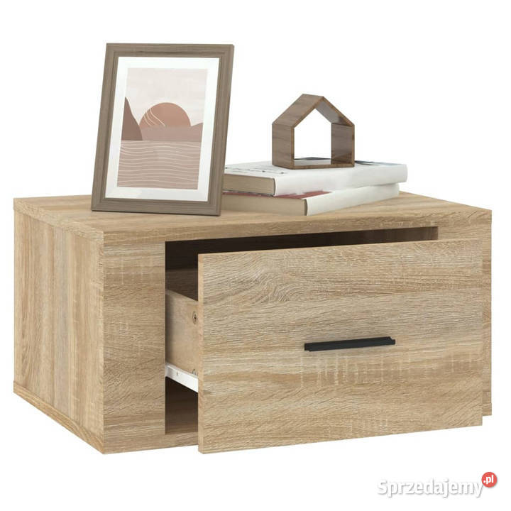 Wiszące szafki nocne 2 dąb sonoma 50x36x25 mazowieckie Warszawa