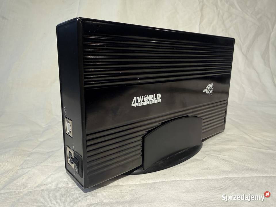 Adapter 4World ATA SATA USB Aluminiowy Czarny sprzedam