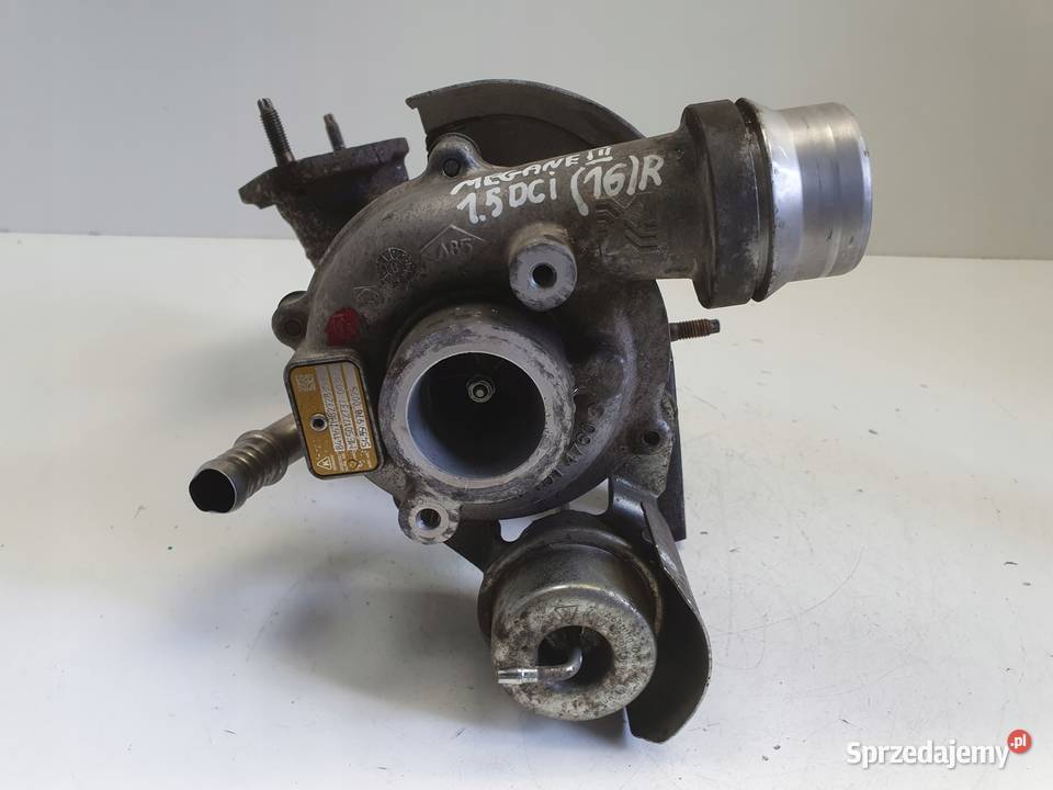 TURBOSPRĘŻARKA Renault Megane III 15 DCI turbo lubelskie Rudka