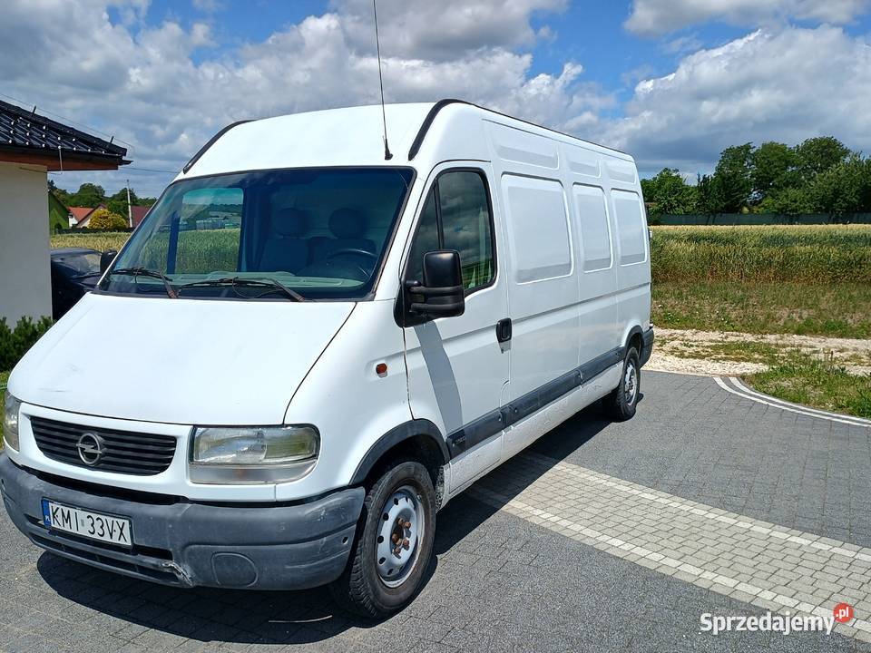 OPEL MOVANO furgon małopolskie Krzeszówka