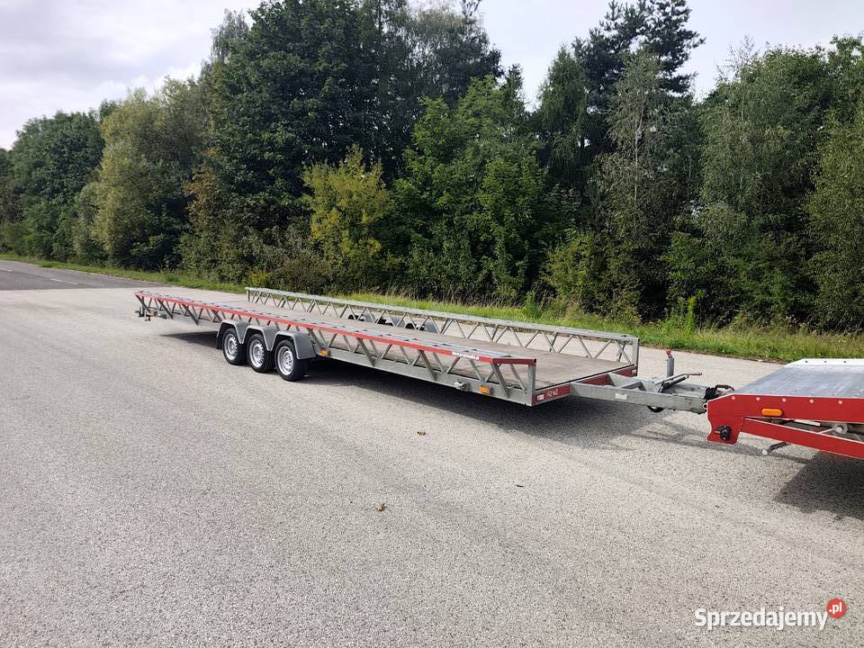 Przyczepa Dłużyca GEWE 3 Osie 2019R DMC 2700 850 Lawety Wodzisław