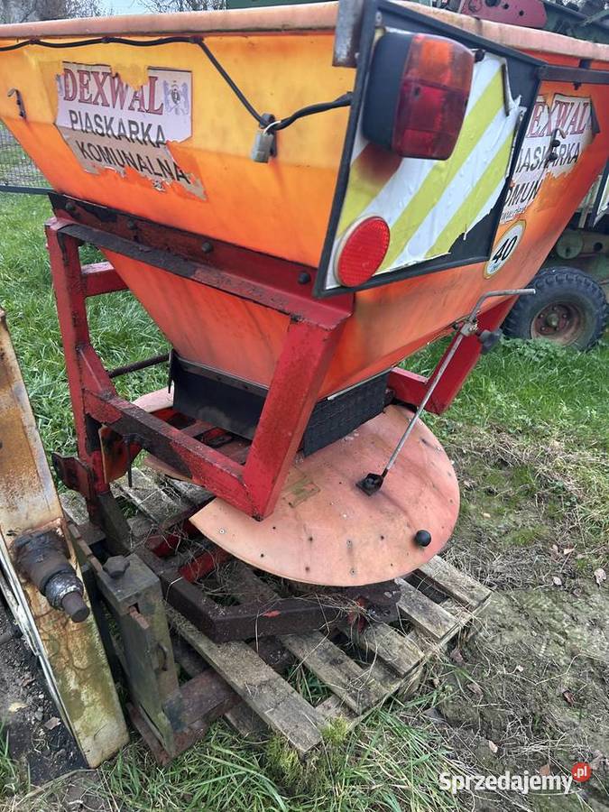 Piaskarka rozsiewacz dexwal Zator