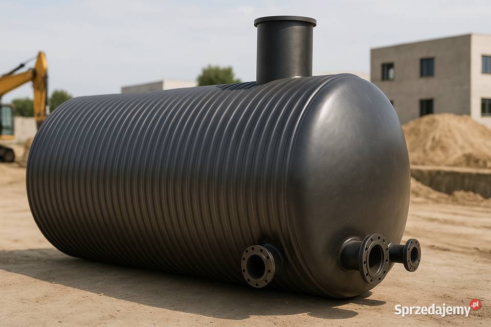 Zbiornik stalowy spiralnie karbowane 10 000 l Oświęcim