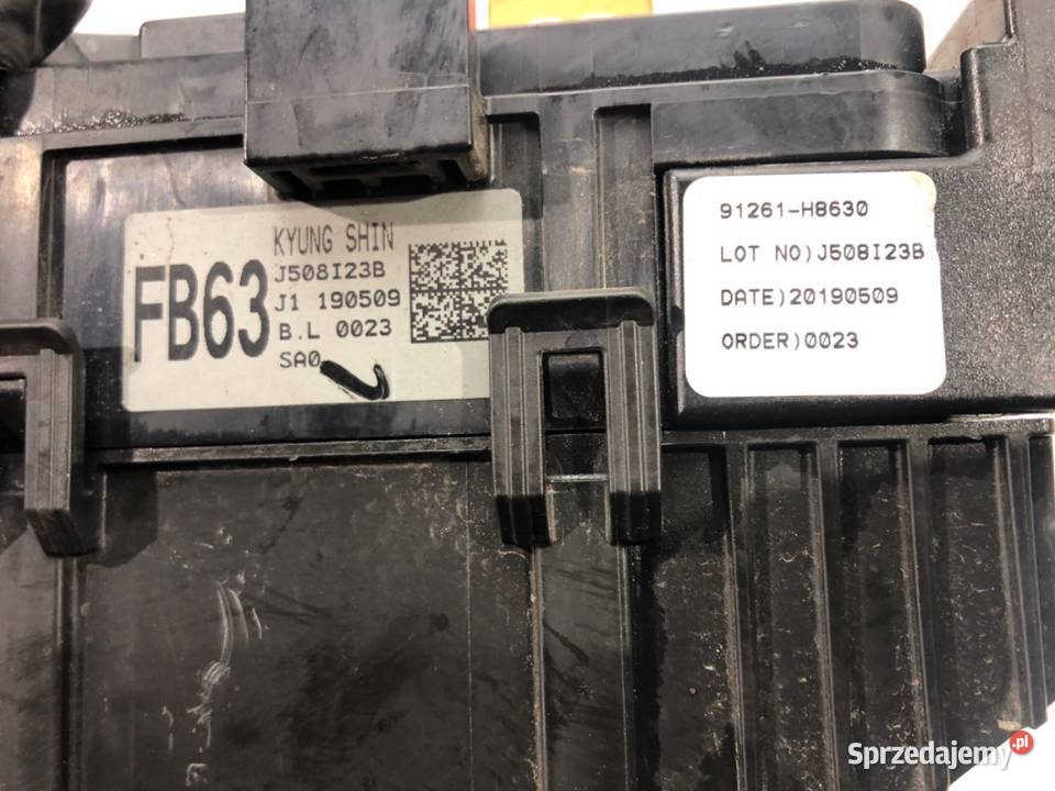 SKRZYNKA BEZPIECZNIKÓW KIA RIO IV 91261H8630 osobowe sprzedam