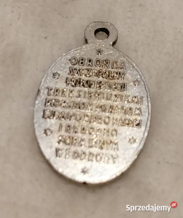 Wisiorek medalik Św Krzysztof 16x25 Kreatywne Czeladź sprzedam