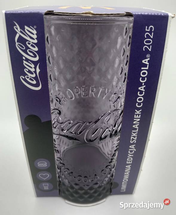 Szklanka CocaCola Limitowana Edycja 2025 Gdańsk