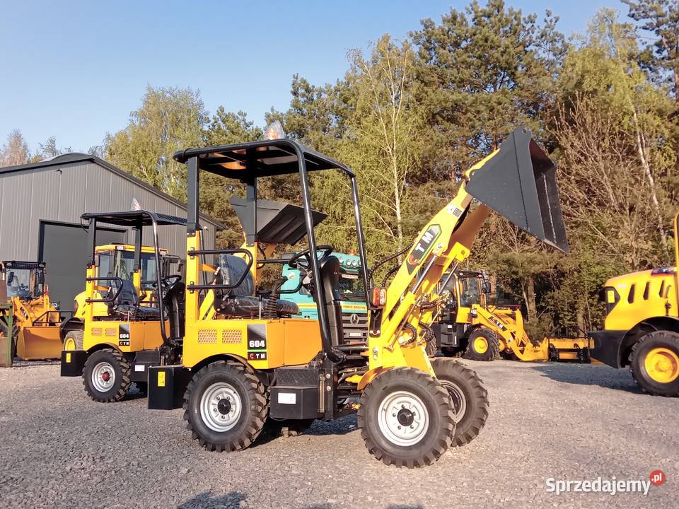 CTM Nowa ładowarka kołowa CTM TRANSPORT pełny VAT Koparko ładowarki Parczew